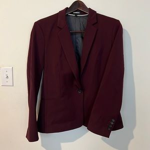 Maroon blazer